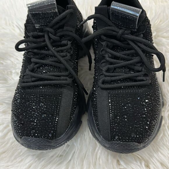 STEVE MADDEN RHINESTONES SNEAKERS SIZE 8.5 - Picture 8 of 8